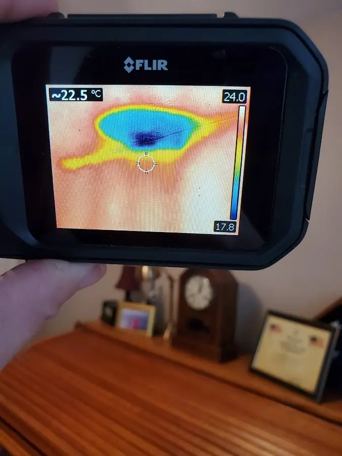 Thermal imaging inspection for water damage in Storm Lake